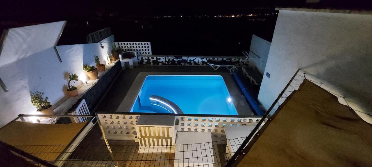 Aloelux Villa !! - Private Villa With Pool , Jacuzzi, Cinema, Massage ,Wonderful View, Art Desing Villa Tías Zewnętrze zdjęcie